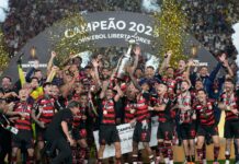 Flamengo venció 1-0 a Palmeiras en Perú y se consagró campeón de la Copa Libertadores