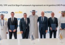 GNL de Vaca Muerta: YPF y ENI sellaron un acuerdo con la árabe ADNOC