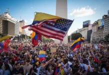 La caída de Maduro: Festejos en el Obelisco e indignación en el PJ y la izquierda