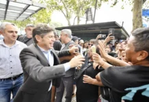 Kicillof estrenó la presidencia del PJ bonaerense en medio del fuego amigo de La Cámpora
