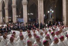En la misa de homenaje a Francisco faltó Villarruel y Adorni y Kicillof ni se saludaron