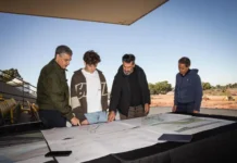 Jorge Macri recibió a Colapinto en el autódromo, a días de la exhibición con Alpine en BAIRES