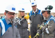 En Vaca Muerta, Karina Milei encabezó la entrega del certificado Marca País a YPF