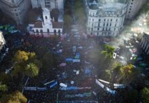 Multitudinaria Marcha Universitaria: pidieron el cumplimiento de la Ley de Financiamiento