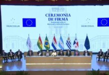 La Unión Europea y el Mercosur celebraron la entrada en vigor provisional de su acuerdo comercial