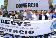 Se firmó la paritaria de Comercio: aumento del 5,7% en tres cuotas y bono extra de $ 50.000