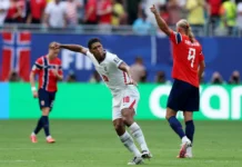 Inglaterra fue superior a Noruega y se metió en semifinales del Mundial 2026