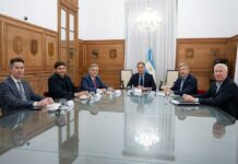 Santilli recibió a gobernadores de la zona Centro: infraestructura vial y energética