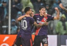 11 contra 10, River le ganó sobre la hora a Atlético en Tucumán