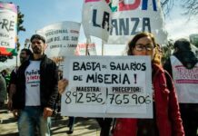 Los sindicatos docentes van al paro en la Provincia de Buenos Aires por hechos de violencia y salarios