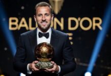 Harry Kane, ganador del Balón de Oro: “Ojalá ser inspiración de niños y niñas”
