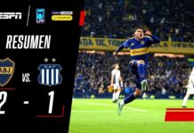 Boca se lo dio vuelta a Talleres y quedó como único líder de la Tabla Anual