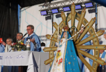 García Cuerva llamó a la unidad en Luján y advirtió que la Argentina está “herida”
